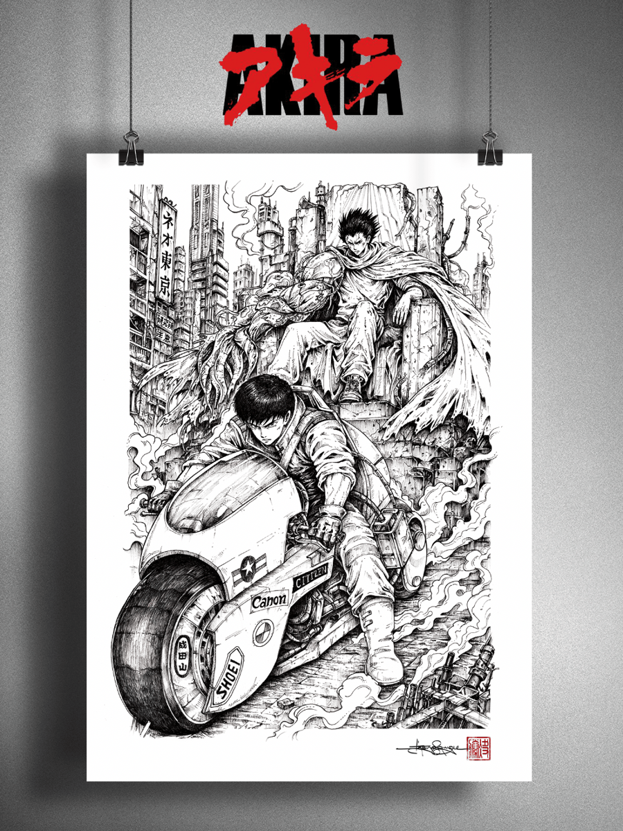 Akira - Katsuhiro Otomo Tribute | Art of Supershinobi